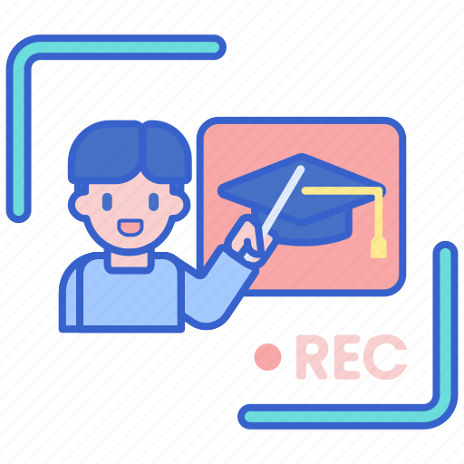 Education, record, video icon - Download on Iconfinder
