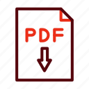 download pdf, document, files, arrow, file format