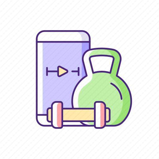 Weightlifting, bodybuilding, exercise, application icon - Download on Iconfinder