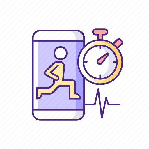 Tracking, app, interval, workout icon - Download on Iconfinder