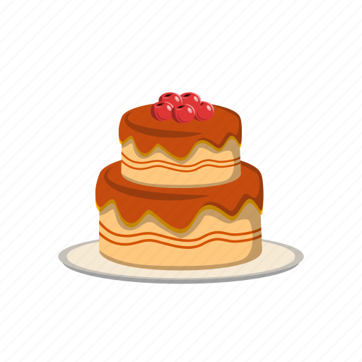 Cake, pie, dessert, sweet, berries icon - Download on Iconfinder