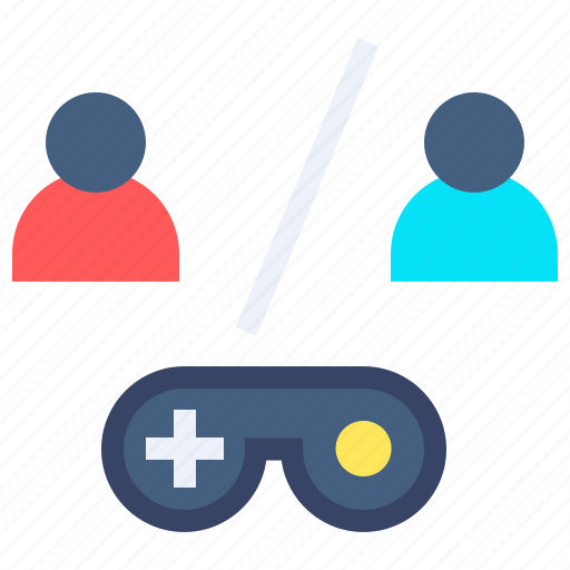 Pvp, gaming, player, versus, video, game, console icon - Download on Iconfinder