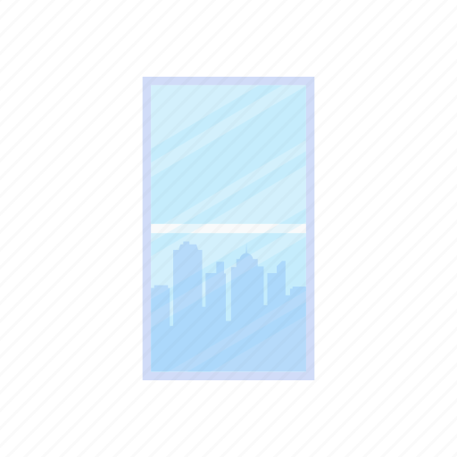 Buildings, painting, window, glass window, window panel icon - Download on Iconfinder