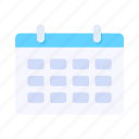 calendar, date, reminder, schedule, yearbook