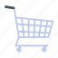 shopping cart, shopping trolley, handcart, hand trolley, trolley 