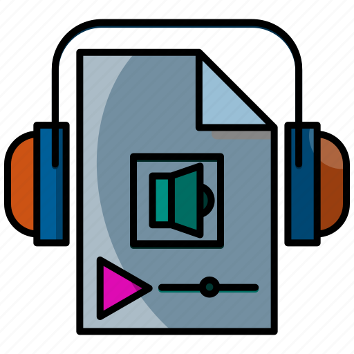 File, sound, document, voice, music icon - Download on Iconfinder