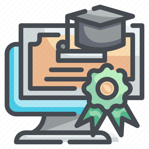 Certificate, degree, graduated, graduate, diplomas icon - Download on Iconfinder