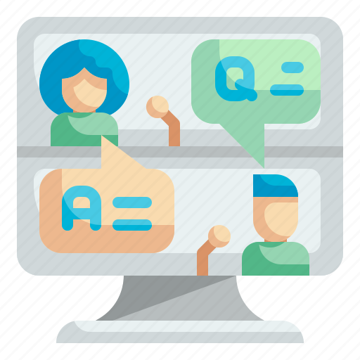 Question, answer, communications, test, exam icon - Download on Iconfinder