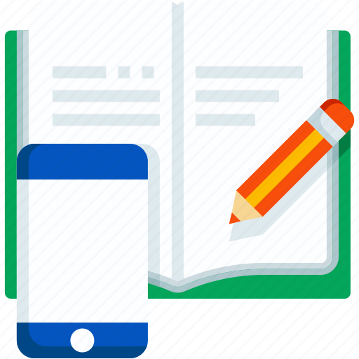 Education, online, learning, smartphone, book, svgrepo, com icon - Download on Iconfinder
