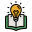 idea, bulb, creative, mouse, learning 