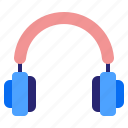 headphones, headset, device, earphones, sound, support, listen, multimedia, music
