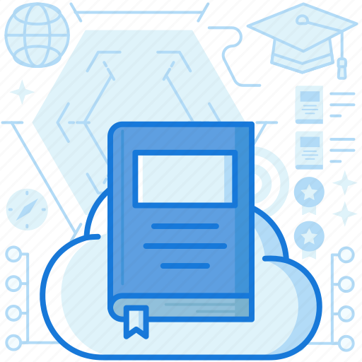 Book, cloud, database, ebook, sort, storage, store icon - Download on Iconfinder