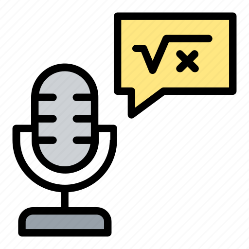 Online, learning, microphone icon - Download on Iconfinder
