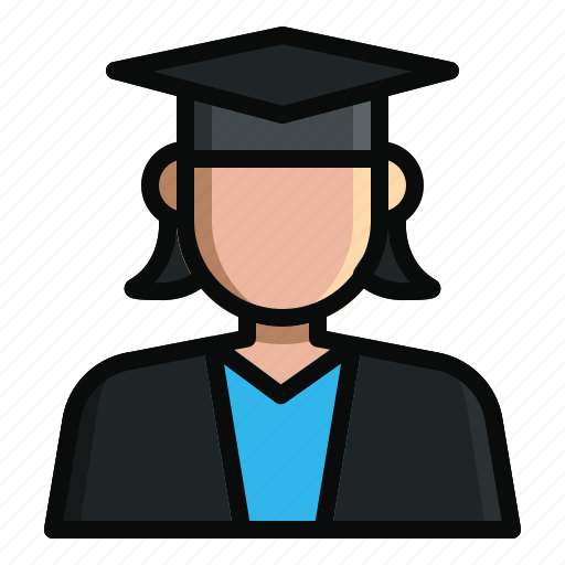 Female, student, education, school, internet, classroom, study icon - Download on Iconfinder