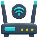 router, electronics, modem, internet, connectivity, wifi, wireless, 3d