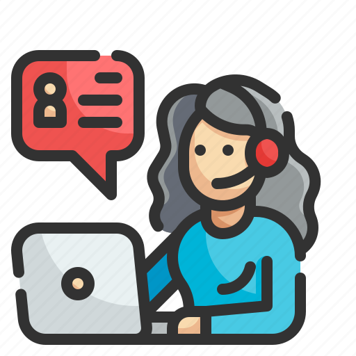 Customer, service, support, operator, contact icon - Download on Iconfinder
