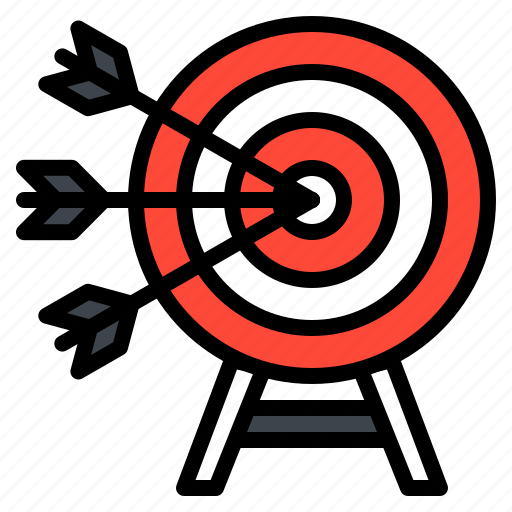 Arrow, dartboard, goal, sport, target icon - Download on Iconfinder
