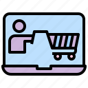 shopping, cart, buy, shop, purchase, trolley