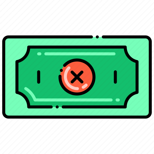 Abort, cancel, dollar, payment icon - Download on Iconfinder