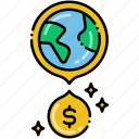 crowdfunding, dollar, money, world