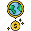 crowdfunding, dollar, money, world 