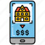 house, loan, mobile device, mortgage 