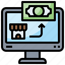 ecommerce, monitor, online, shop, shopping