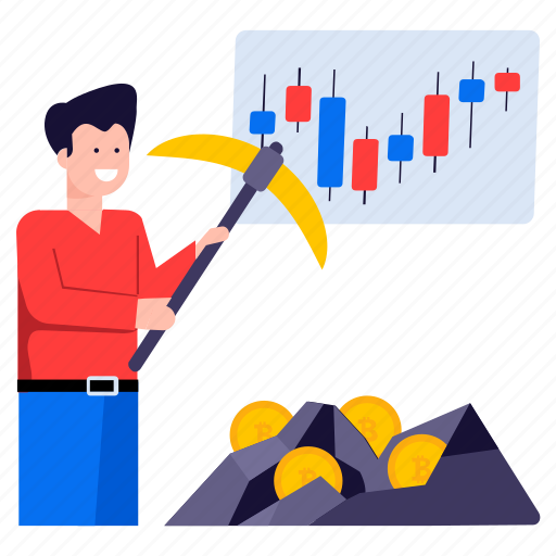 Candlestick chart, online banking, bitcoin trading, digital currency, crypto market icon - Download on Iconfinder