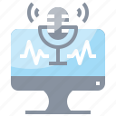microphone, recording, sound, voice, waves, webpage, website