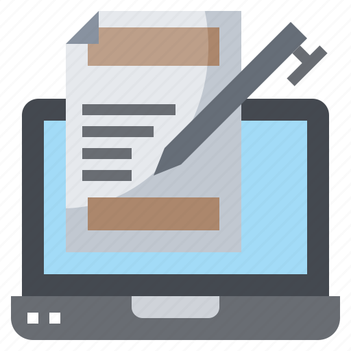 Document, pen, pencil, report, summary icon - Download on Iconfinder
