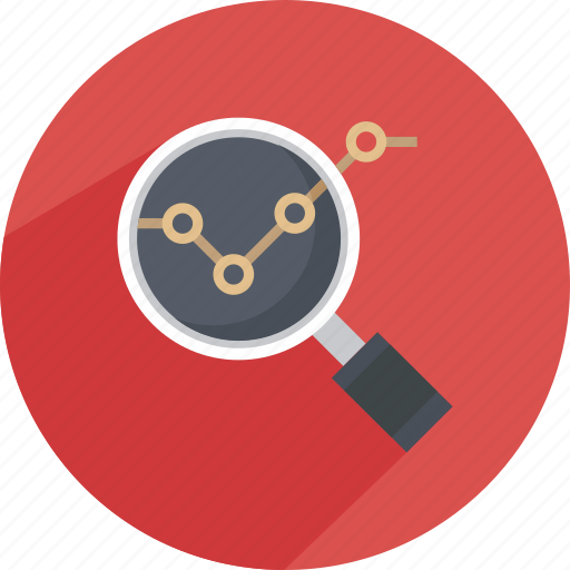 Glass, magnify, magnifying, meeting, search, statistics icon - Download on Iconfinder