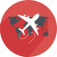 airplane, delivery, express, map, plane, shipping, tour 
