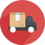 box, delivery, handling, map, shipping, shopping, truck 