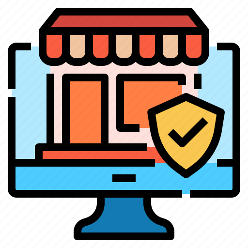 Commerce, e, online, shop, shopping, store, verify icon - Download on Iconfinder