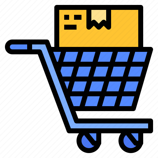 Cart, parcel, shipping, shopping, store icon - Download on Iconfinder
