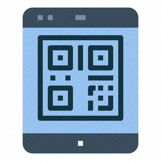 Barcode, code, online, qr, shopping, tablet icon - Download on Iconfinder