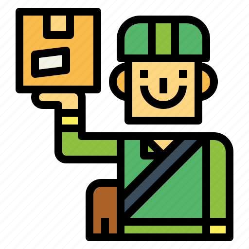 Avartar, delivery, messenger, online, shopping icon - Download on Iconfinder