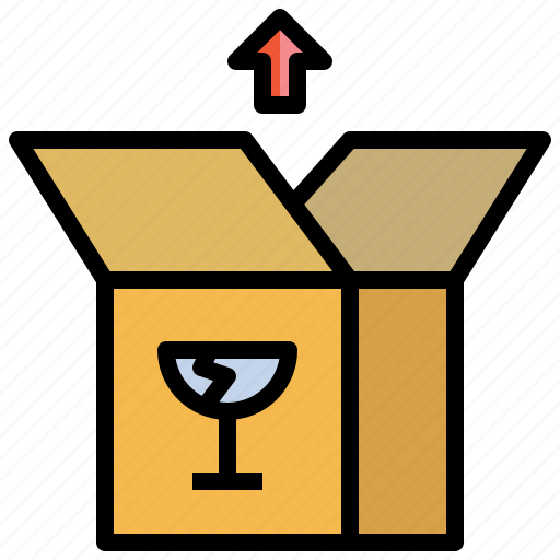 Box, delivery, opem, packaging, shipping, tools, utensils icon - Download on Iconfinder