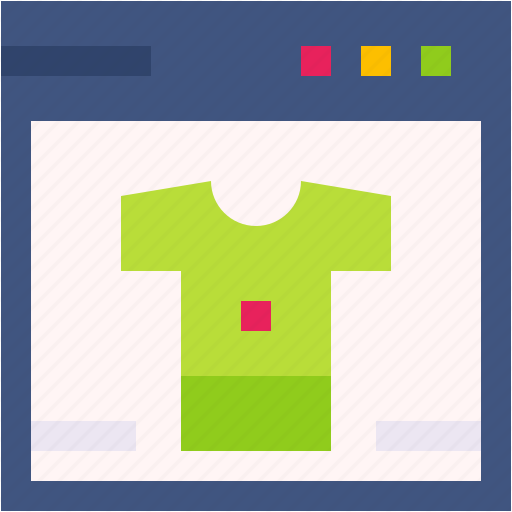 Web, browser, shirt, review, product icon - Download on Iconfinder