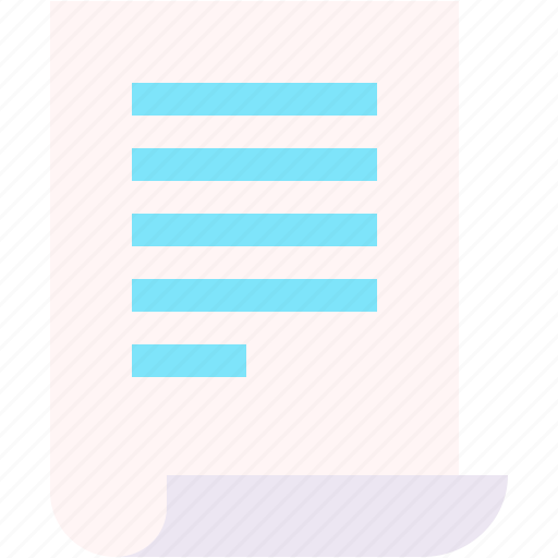 Paper, bill, document, file, dem icon - Download on Iconfinder