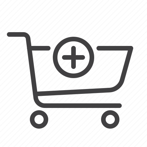 Shopping, online, cart, store, ecommerce, checkout, add icon - Download on Iconfinder
