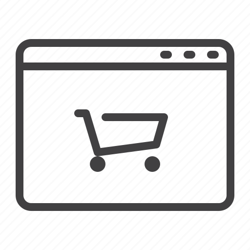 Shopping, online, store, ecommerce, cart, website, buy icon - Download on Iconfinder
