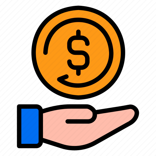 Cashback, money, refund, coin, shopping, online, ecommerce icon - Download on Iconfinder