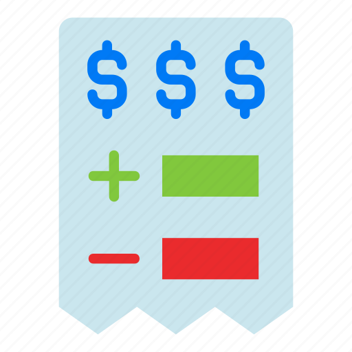 Bill, payment, invoice, receipt, paper, shopping, online icon - Download on Iconfinder