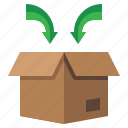 packing, package, box, cardboard, delivery, flat