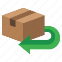 return, box, shipping, and, delivery, packaging, cardboard, package, flat