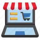 store, commerce, food, and, shopping, flat