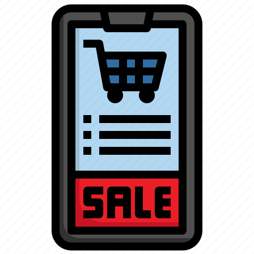 Sale, buy, hand, purchase, shopping, bag, color icon - Download on Iconfinder