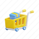 shopping, cart, online, sale, shop, store, buy, internet, 3d icons 