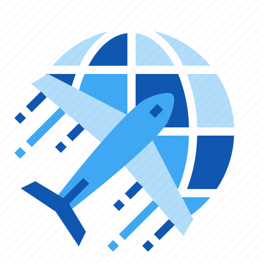 Delivery, plane, shipping, worldwide icon - Download on Iconfinder